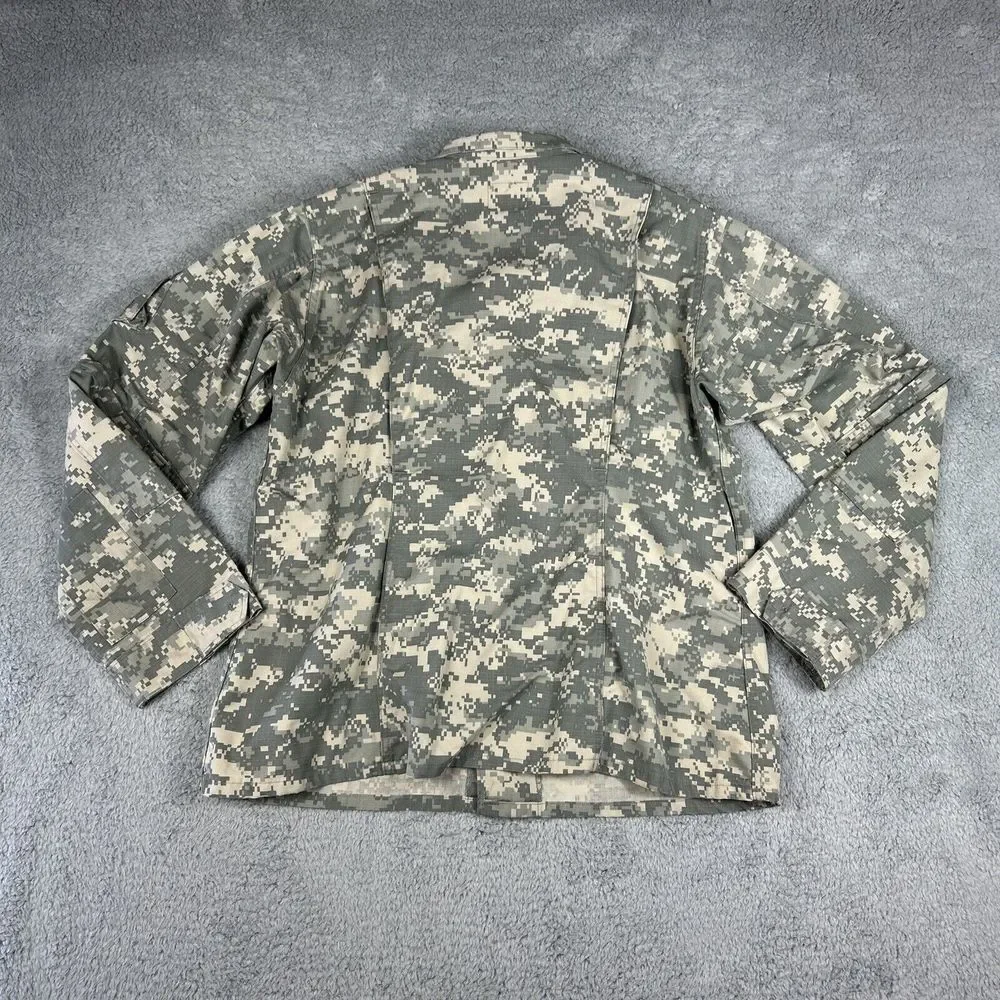 US Army‎ ACU Combat Shirt Coat Digital Camo Top Tactical Ripstop 39 Regular